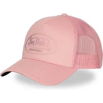 Casquette trucker rose LOG20 Von Dutch