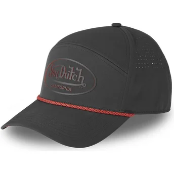 Von Dutch CORD14 Black Trucker Hat