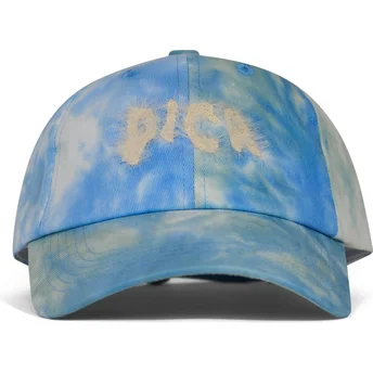 Cappellino curvo blu regolabile Pica Hairy Batik di Pica Pica