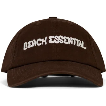 Brązowa regulowana czapka z daszkiem Beach Essential od Pica Pica