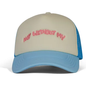Șepci curbată albastru snapback Not Without My de Pica Pica