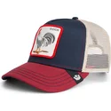 epci-curbata-bleumarin-snapback-all-american-rooster-the-farm-de-goorin-bros