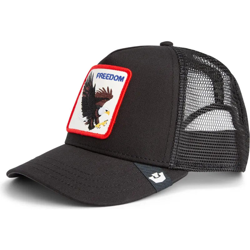 epci-curbata-negru-snapback-freedom-the-farm-de-goorin-bros