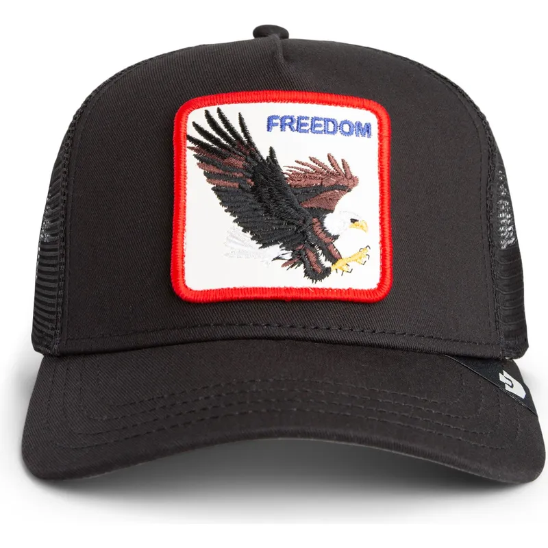 epci-curbata-negru-snapback-freedom-the-farm-de-goorin-bros