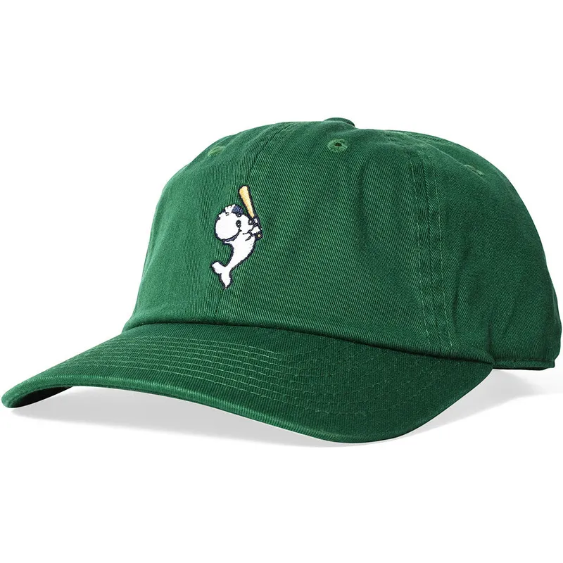 cap-curbata-green-adjustable-strap-ballpark-de-yokohama-whales-mlb-de-american-needle