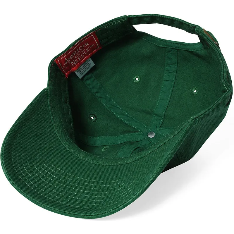 cap-curbata-green-adjustable-strap-ballpark-de-yokohama-whales-mlb-de-american-needle