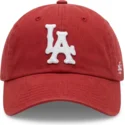 gorra-curva-roja-ajustable-archive-de-los-angeles-dodgers-mlb-de-american-needle