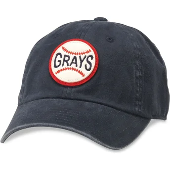 Șepci curbată negru reglabilă Archive de Homestead Grays MLB de American Needle