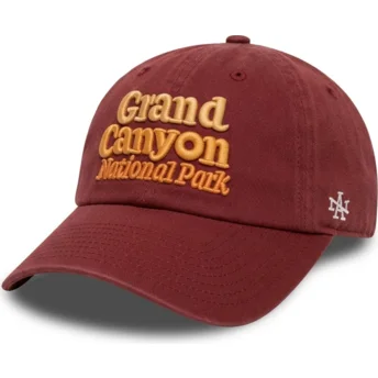 Cappellino curvo rosso regolabile Ballpark Grand Canyon National Park di American Needle
