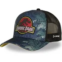 trucker-cap-marineblau-jurb-jurassic-park-von-capslab