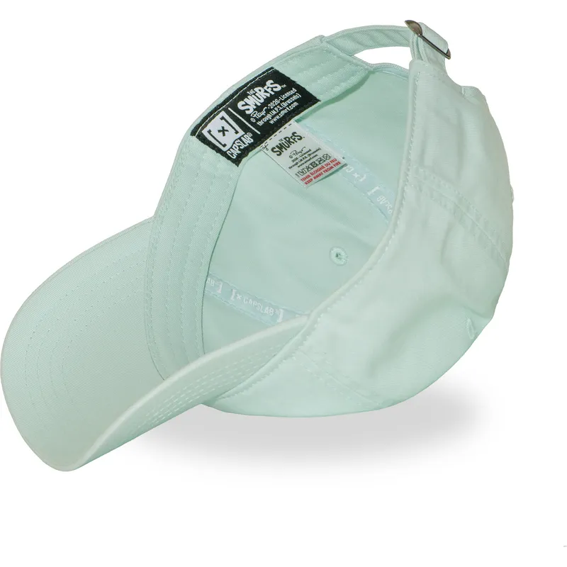 cappellino-curvo-verde-regolabile-papa-puffo-smu2-papb-i-puffi-di-capslab