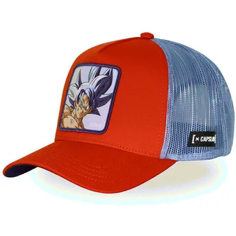 Șepci curbată portocaliu snapback Ultra Instinct DBS8 ULTB Son Goku Dragon Ball de Capslab