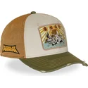 gorra-trucker-beige-y-verde-kfp-dra-kung-fu-panda-de-capslab