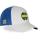 cap-curbata-white-snapback-oliver-atom-champions-oliver-and-benji-de-capslab