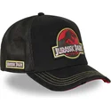 casquette-trucker-noire-jur1-logb-jurassic-park-capslab