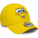 zolta-regulowana-czapka-z-daszkiem-dla-dzieci-9forty-face-spongebob-od-new-era
