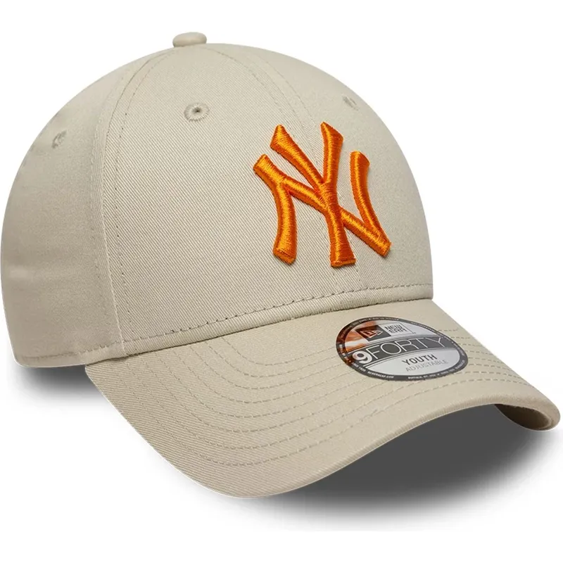 epci-curbata-bej-reglabila-pentru-copii-9forty-league-essential-de-new-york-yankees-mlb-de-new-era