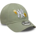 gorra-curva-verde-ajustable-para-nino-9forty-summer-icon-de-new-york-yankees-mlb-de-new-era