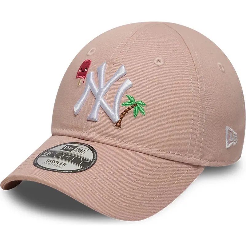 epci-curbata-roz-reglabila-pentru-copii-9forty-summer-icon-de-new-york-yankees-mlb-de-new-era