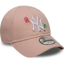 epci-curbata-roz-reglabila-pentru-copii-9forty-summer-icon-de-new-york-yankees-mlb-de-new-era