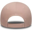 gebogene-rosa-verstellbare-kappe-fur-kinder-9forty-summer-icon-von-new-york-yankees-mlb-von-new-era