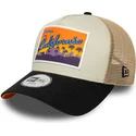 epci-curbata-bej-snapback-pentru-copii-a-frame-location-patch-de-new-era