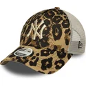 casquette-trucker-leopard-pour-femme-9forty-m-crown-a-frame-lionpard-new-york-yankees-mlb-new-era