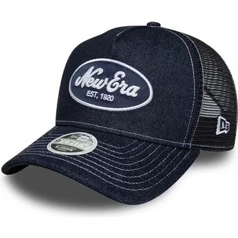 Șepci curbată bleumarin snapback 9FORTY M-Crown A Frame de New Era