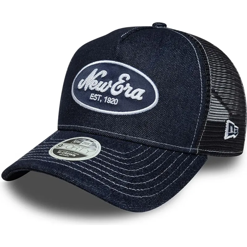 cap-curbata-navy-blue-snapback-9forty-m-crown-de-new-era