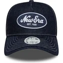 damen-trucker-cap-marineblau-9forty-m-crown-a-frame-von-new-era