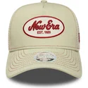 cap-curbata-beige-snapback-9forty-m-crown-de-new-era