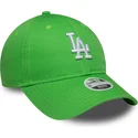 gron-justerbar-kurvad-keps-for-dam-9twenty-league-essential-midi-fran-los-angeles-dodgers-mlb-av-new-era
