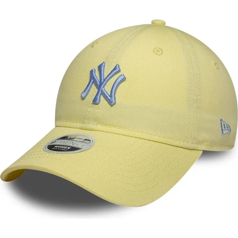 epci-curbata-galben-reglabila-9twenty-league-essential-midi-de-new-york-yankees-mlb-de-new-era