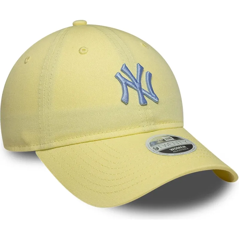 epci-curbata-galben-reglabila-9twenty-league-essential-midi-de-new-york-yankees-mlb-de-new-era