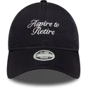 epci-curbata-bleumarin-banda-reglabila-9twenty-aspire-to-retire-slogan-de-new-era