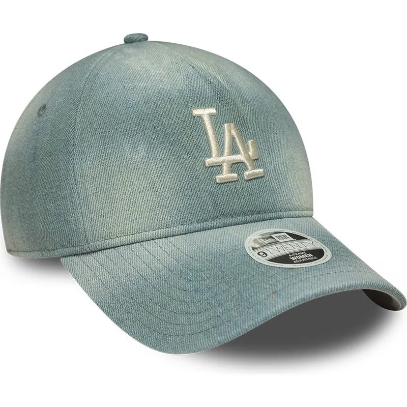 cap-curbata-blue-adjustable-strap-9twenty-a-frame-denim-de-los-angeles-dodgers-mlb-de-new-era