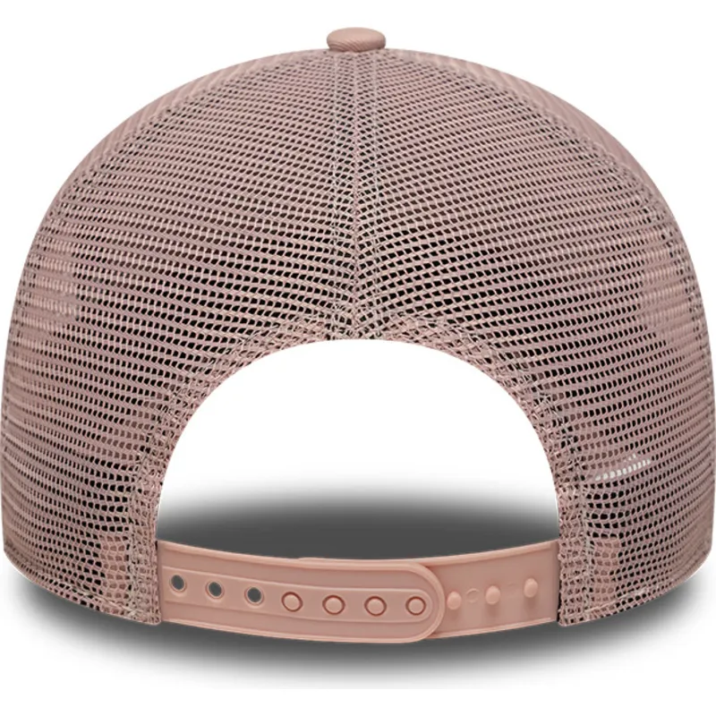 cappellino-trucker-rosa-da-donna-9forty-a-frame-floral-dei-new-york-yankees-mlb-di-new-era