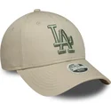 epci-curbata-bej-reglabila-9forty-league-essential-de-los-angeles-dodgers-mlb-de-new-era