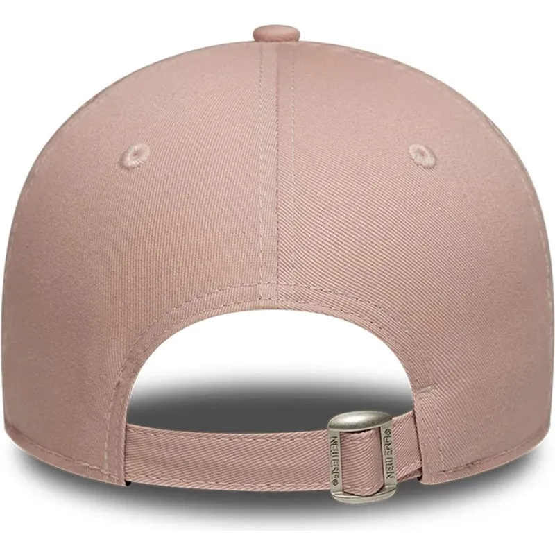 cappellino-curvo-rosa-regolabile-con-logo-rosa-da-donna-9forty-league-essential-dei-new-york-yankees-mlb-di-new-era