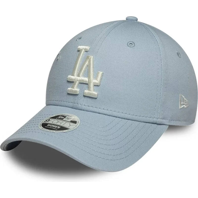 cappellino-curvo-blu-regolabile-da-donna-9forty-floral-icon-dei-los-angeles-dodgers-mlb-di-new-era