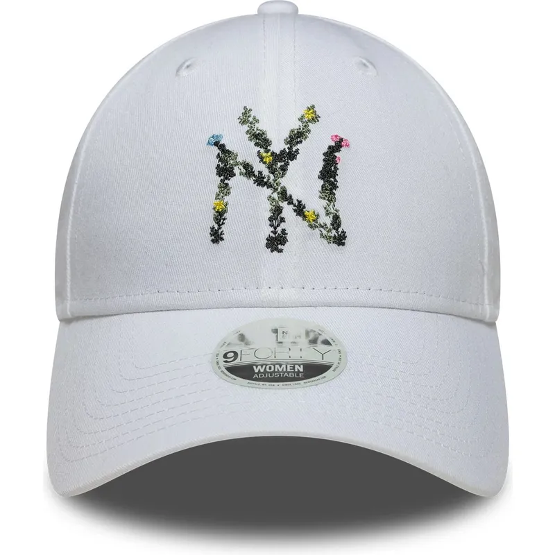 cap-curbata-white-adjustable-strap-9forty-floral-infill-de-new-york-yankees-mlb-de-new-era