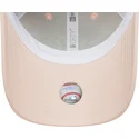 new-era-curved-brim-women-9forty-linen-new-york-yankees-mlb-light-pink-adjustable-cap