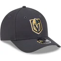 new-era-curved-brim-9forty-m-crown-vegas-golden-knights-nhl-grey-snapback-cap