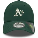 cap-curbata-green-adjustable-strap-9forty-recycled-midi-de-oakland-athletics-mlb-de-new-era