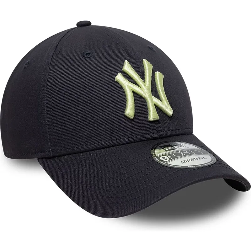 cappellino-curvo-blu-marino-regolabile-con-logo-giallo-9forty-league-essential-dei-new-york-yankees-mlb-di-new-era
