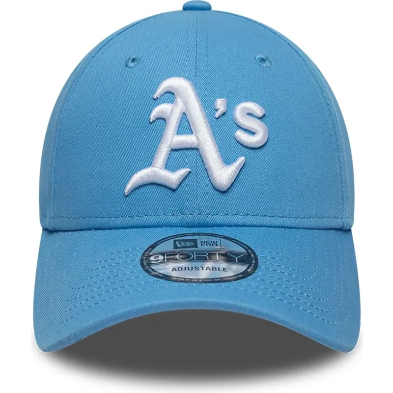 epci-curbata-albastru-banda-reglabila-claro-9forty-league-essential-de-oakland-athletics-mlb-de-new-era