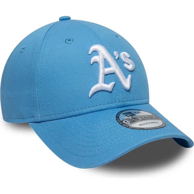 epci-curbata-albastru-banda-reglabila-claro-9forty-league-essential-de-oakland-athletics-mlb-de-new-era