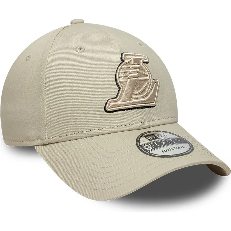 cap-curbata-beige-adjustable-strap-9forty-team-outline-de-los-angeles-lakers-nba-de-new-era