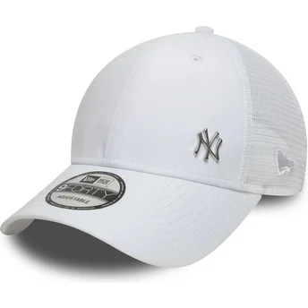Șepci curbată alb reglabilă 9FORTY Flawless de New York Yankees MLB de New Era