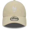 epci-curbata-bej-reglabila-9forty-soft-cord-de-new-york-mets-mlb-de-new-era